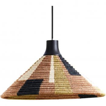 Suspension en fil d'abaca marron XS Parrot Ø26cm