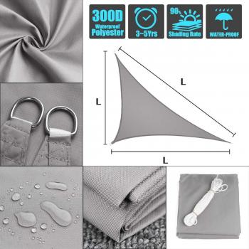 Waterproof 300D Shade Sail for Garden