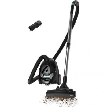 Aspirateur traîneau Cecotec Conga Powerbag 2000 avec sac 800W noir, 2L, filtration haute efficacité, tube télescopique et accessoires inclus