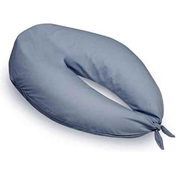 Cuscino per Allattamento Luna Azzurro/Pioggia 80X185X16 Cm