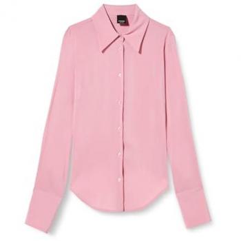 PINKO Damenbluse 100612 A1NI Rosa Regular Fit 44