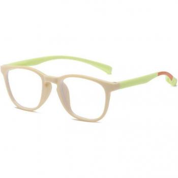 Computerfreundliche Brille für Jungen und Mädchen TR90 Silikonrahmen