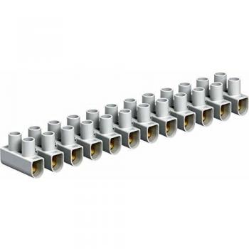 OBO Bettermann morsettiera 12 poli flessibile bianca 10 mm²