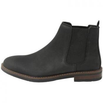 Next Black Waxy Leather Chelsea Boots – Next Chelsea‑Schuh