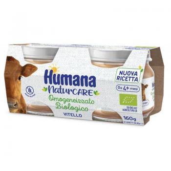 Humana Omogeneizzato Vitello Biologico 2 Pezzi da 80 g