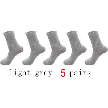 Chaussettes noires en bambou pour hommes