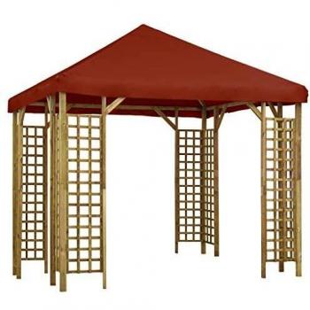 VidaXL Sottotenda 3x3 m Terracotta