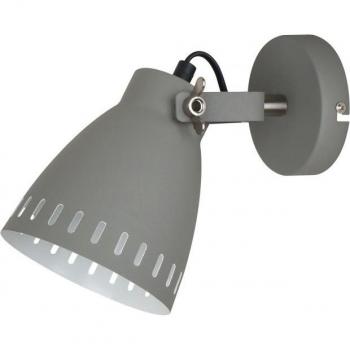 Lampetta Parete Stil Industrialista Grigio