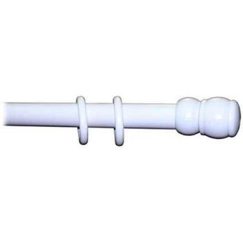 Bastone per Tende a Tiro Ø35 mm, 210 cm – Legno Naturale Bianco