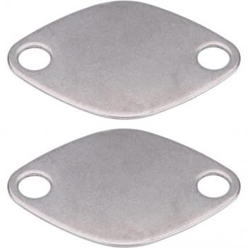 EGR Blanking Plate Kit (2 pcs) for Renault Espace, Laguna, Master, Trafic, Vauxhall Movano
