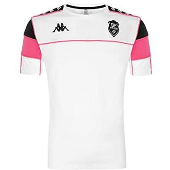 T-shirt enfant Kappa Stade Français 2021/22 blanc