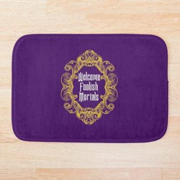 Ensemble Tapis & Miroir « Fous Mortels – Collection Cartoon » – Bains