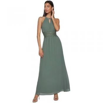 Vila Maxikleid VIMILINA HALTERNECK MAXI DRESS