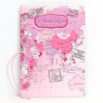 Accessoires de voyage portables en cuir