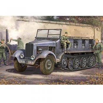 Sd.Kfz 6 Tracteur de chantier allemand à semi-chaînes – Variante Trumpeter TSM‑5530 – 1:35