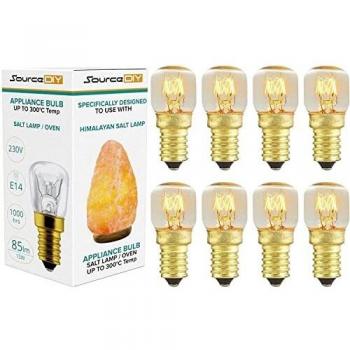 Fridge Friendly Salt Lamp E14 (8-Pack)