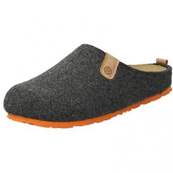 Pantoffel Herren grau von Rohde
