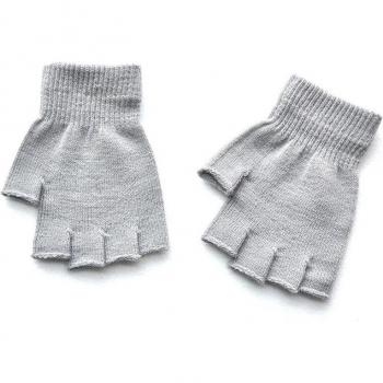 Children's Warm Acrylic Fingerless Gloves