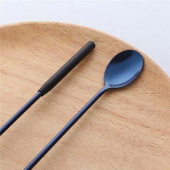 Gold & Silver Cocktail Mixing Spoons Set