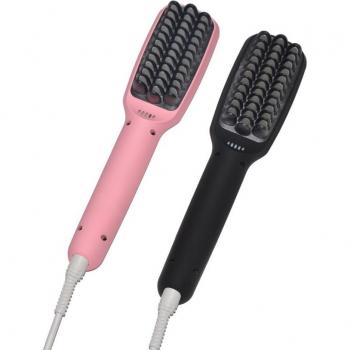 Brosse Chauffante Queenme avec Technologie PTC