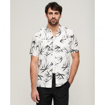 Superdry Camisa de Manga Corta Beach Multicolor para Hombre