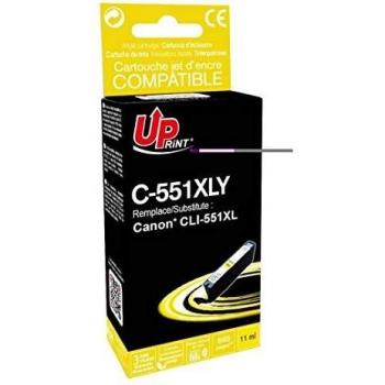 C-551XLY per CANON CLI-551Y XL Cartuccia inchiostro giallo 15 ml