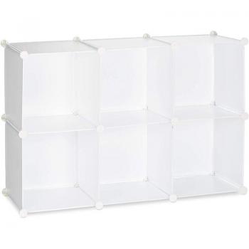 Tableau de stockage 6 sections, blanc – HelloShop26