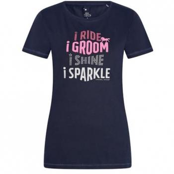 Imperial “I Ride” Navy T‑Shirt, Extra Small (XS)