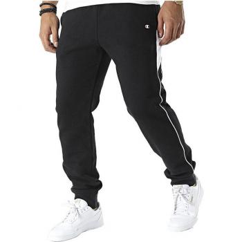 Pantalon Champion Rib Cuff BK White
