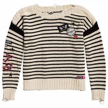 WGW-Anpassung: Jersey SuperDry Anya Badged Pullover G61008KQ