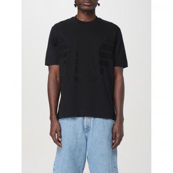 Armani Men’s Black Eagle Logo T‑Shirt S