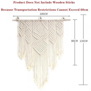 Tenture Murale Artisanale en Macramé