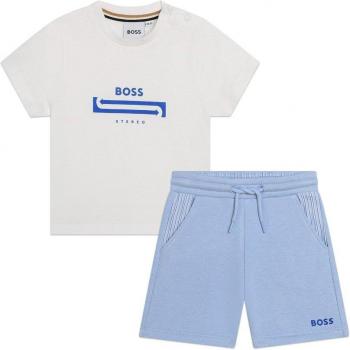 Short Boss Blanc pour Enfant 12 Mois
