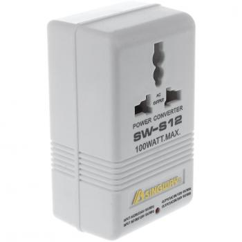 Convertisseur step-up/down 100 W, 110/120 V à 220/240 V, finition blanche