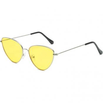 Pink Triangle Frame Sunglasses for Women