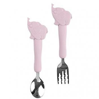 Cubiertos de Comida Elefantitos Saro Baby