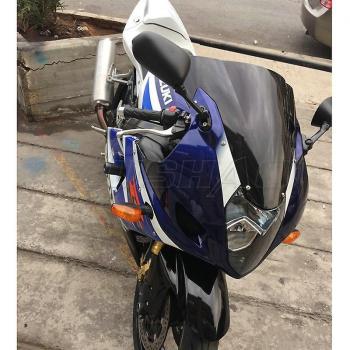 Parabrisas Negro Doble Burbuja GSX-R1000 2003-2004