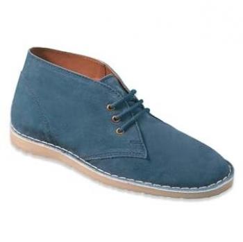 Classic Navy Suede Desert Boot – Standard Fit