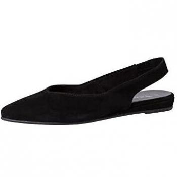 Tamaris 29406-001 Damen Ballerinas, Schwarz, 36 EU