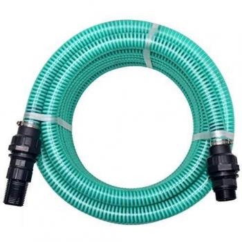 Saugschlauch 4m 22mm mit Anschlüssen Grün