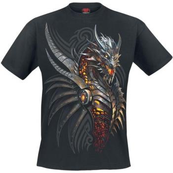 Spiral Razor-Back T-Shirt – Schwarz – Herren – S–4XL