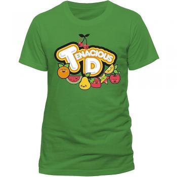 Chemise courte Tenacious D « Low Hanging Fruit » homme 3XL vert XXL