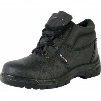 Warrior Guardian Mens Chukka Work Safety Boots (Black)