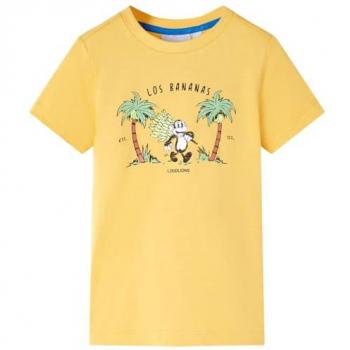 Maglietta per Bambini Ocra Chiaro 92