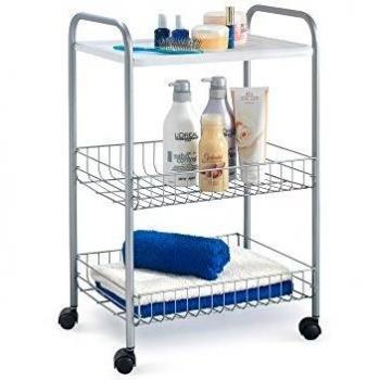 Carro de Servicio Metaltex Boston con Dos Estantes