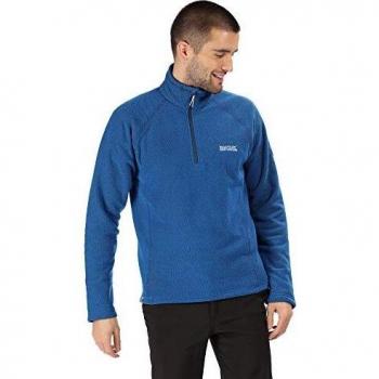 Veste Polaire Technique Regatta KENGER 1/2 Zip Homme Oxford Blue/Prussian 3XL