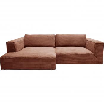 TOM Tailor Home „Big Cube Style“ Ecksofa (2 Stück) – Cord‑Tri Braun, 270 cm Breite
