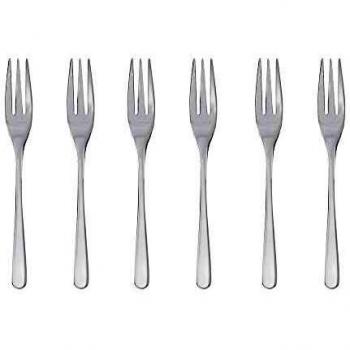 Sambonet Kitchen Essentials Forks, 6 Count, Stainless Steel, 18 x 10 cm
