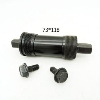 Yoursbike 73*118mm Fahrrad Tretlager mit Stahlachse