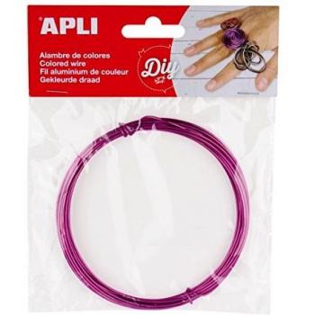 Fibre métallique rose 1,5 mm 5 m – Bijoux